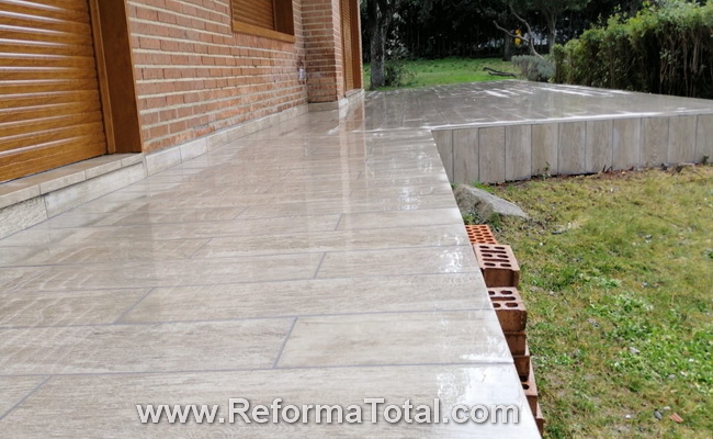 Empresa Pavimento Exterior Chalet Boadilla del Monte