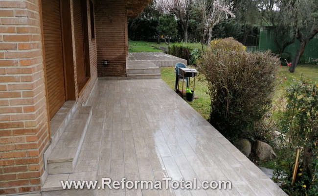 Negocios Locales Pavimento Exterior Chalet Boadilla del Monte